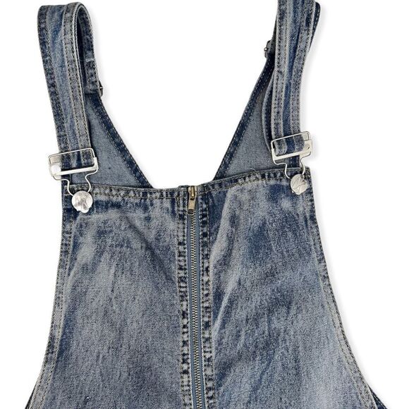 Distressed Denim Overalls • Crave Frame by Almost Famous - Picture 2 of 9